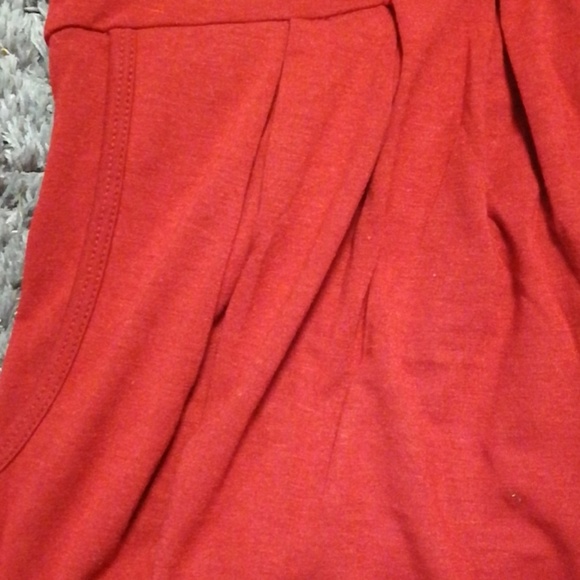 Zenana Red Pocket Dress - Picture 4 of 4